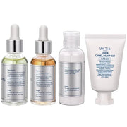 VTS Foot and Hand Care Kit - Includes Tea Tree Oil, Salt Scrub, Serum, Urea Cream 40 Percent, Moisturizing Heel Socks - Ho...