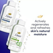 Dove Body Wash Travel Essentials Variety 2-Pack – Refreshing Cucumber & Green Tea + Deep Moisture Nourishing Body Washes, ...