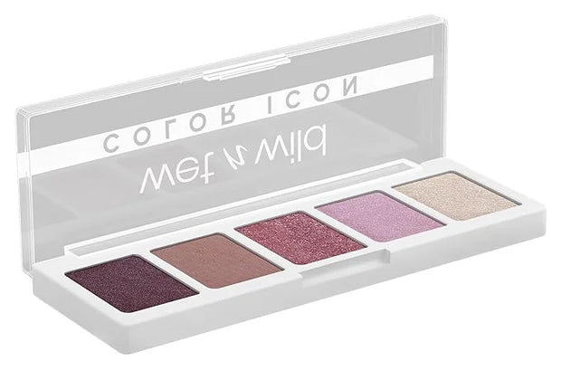 wet n wild Color Icon Eyeshadow Makeup 5 Pan Palette, Matte, Shimmer, Metallic, Long Wearing, Rich Buttery Pigment, Cruelt...