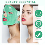 Geyoga Gel Ice Face Eye Mask Cooling Face Eye Masks for Reducing Puffiness, Dark Circles, Redness, Pain Relief, Migraine, ...