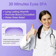 14Packs Microcurrent Heated Eye Mask for Dry Eye, Sleep Steam Eye Masks Disposable Self Heating for Warm Compress Dark Cir...