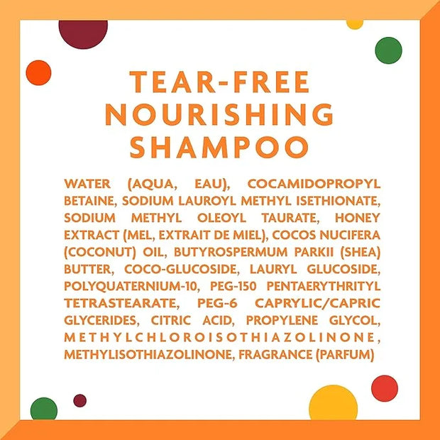 Cantu Care for Kids Tear-free Nourishing Shampoo with Shea Butter, 8 fl oz (Pack of 3) - Product Image