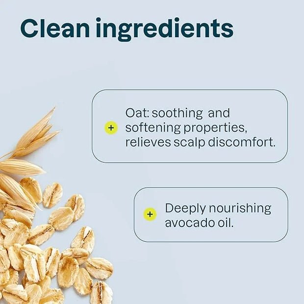 ATTITUDE Hair Conditioner for Sensitive Dry Scalp, Dry and Damaged Hair, Soothing Oat, Naturally Derived Ingredients, Derm...