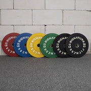 Signature Fitness 2" Olympic Bumper Plate Weight Plates 25LB Single, - Product Image