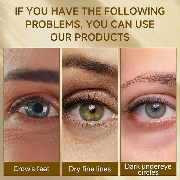 Under Eye Bags and Wrinkles Filler, Under Eye Cream Temporary Instant Visibly Reduces Wrinkles Dark Circles Fine Lines, Ey...
