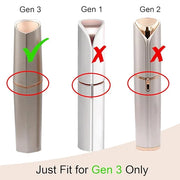 Generation 3 Replacement Heads for New Version Flawless Finishing Touch Facial Hair Remover, 5 Pack - Product Image