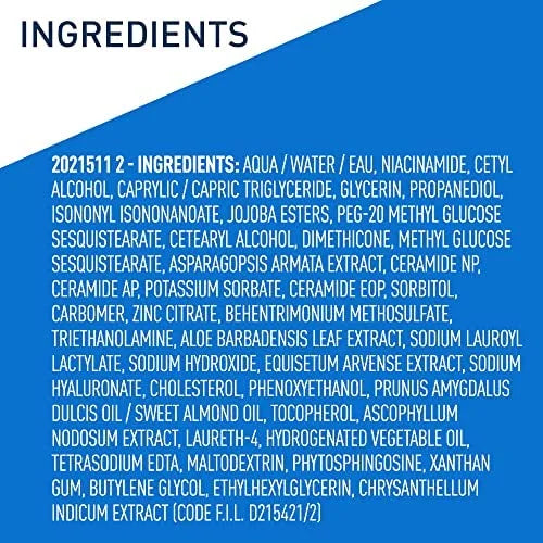 CeraVe Eye Repair Cream, Under Eye Cream For Puffiness And Bags Under Eyes, Hyaluronic Acid + Niacinamide + Marine Botanic...