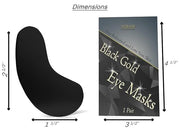 24k Black Gold Under Eye Masks (20 Pairs) by Noram | For: Puffiness, Wrinkles, Dark Circles, Under Eye Bags, Skin Brighten...