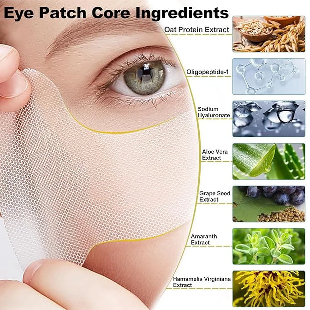 Hotodeal Under Eye Patches (10 Pairs), Using Under Eye Mask Overnight, Eye Patches for Puffy Eyes and Dark Circles, Anti-w...