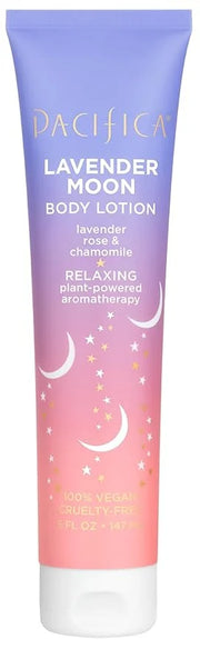 Pacifica Lavender Moon Body Lotion – Relaxing Lavender & Rose Scented Moisturizer w/Chamomile & Vitamin E, Calming Aromath...