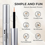 Eyelash Growth Serum, Lash Enhancing Serum with Advanced Formula to Boost Longer Fuller and Thicker Luscious Lashes, Non-I...