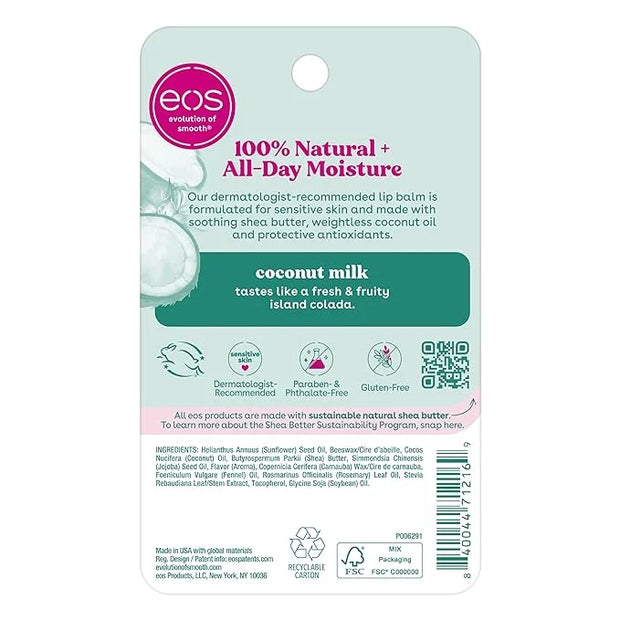 eos 100% Natural Lip Balm- Coconut