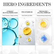 ZealSea Eye Patches and Hyaluronic Acid Serum Bundle - Product Image