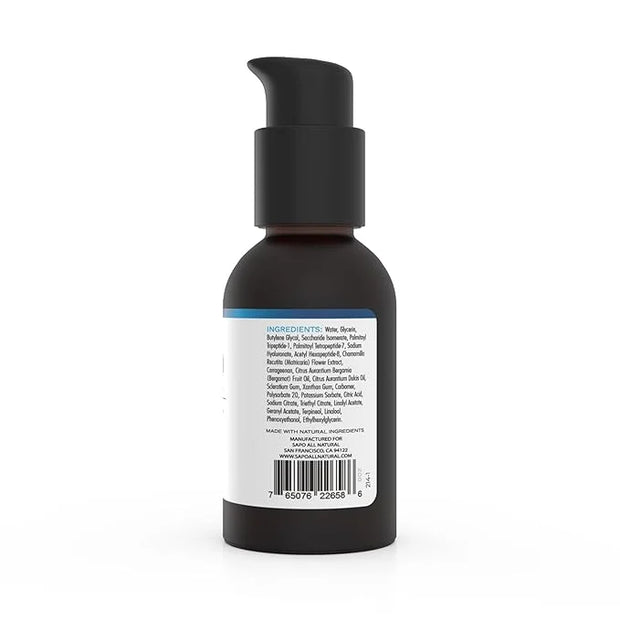 Eye Serum with Peptides & Hyaluronic Acid - Reduce Dark Circles, Puffiness & Bags Under Tired Eyes - Hydrating & Anti-Agin...