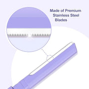 Dermaplane Razor for Women Face & Eyebrow - Dermaplaning Tool for Peach Fuzz Facial Hair Removal,High Precision Blade for ...