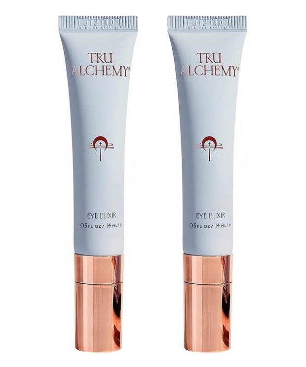 Tru Alchemy Eye Elixir Cooling Eye Treatment Cream - Dark Circle Eye Cream for Puffiness and Bags Under Eyes - Caffeine, H...