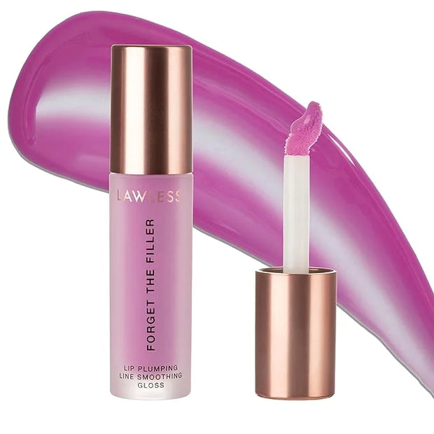 Women's Forget The Filler Lip Plumper Line Gloss, Violet Bloom, Purple, 0.11 Fl Oz (Pack of 1) - Product Image