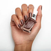 Essie Gel Couture Long-Lasting Nail Polish, 8-Free Vegan, Raisin Brown, All Checked Out, 0.46 fl oz - Product Image