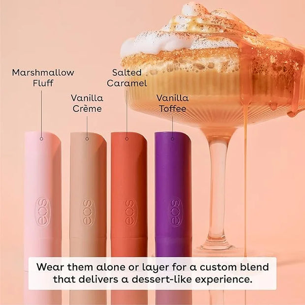eos Flavor Lab Secret Menu Lip Balm Gift Set - 'Nilla Milkshake, Limited-Edition, Moisturizing, Hydrating, Dry Lips, Varie...