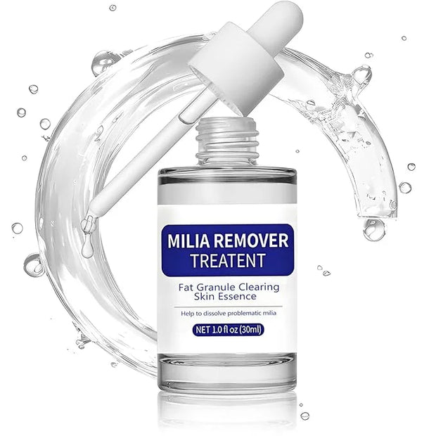 Milia Remover Treatment Serum, Milia Remover for Eyes & Face，Deep Clear to Get Glow Skin 0.85 oz - Product Image
