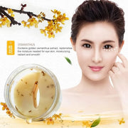 Gold osmanthus eye mask,24k gold