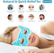 Cooling eye mask, gel eye