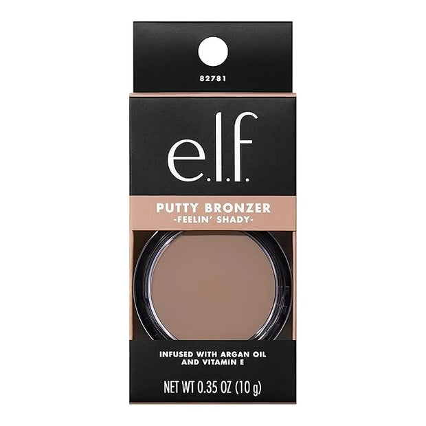 e.l.f. Putty Bronzer, Creamy & Highly Pigmented Formula, Creates a Long-Lasting Bronzed Glow, Infused with Argan Oil & Vit...