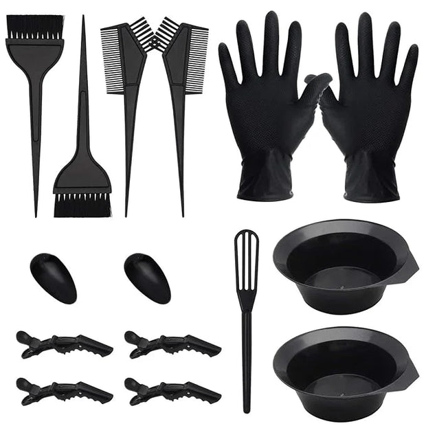 15 Pcs Hair Dye Coloring