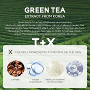 AKARY Green Tea Eye Serum and Under Eye Roller Cream, for Eye Bags Puffiness, Caffeine Eye Cream with 360° Massage Ball Re...
