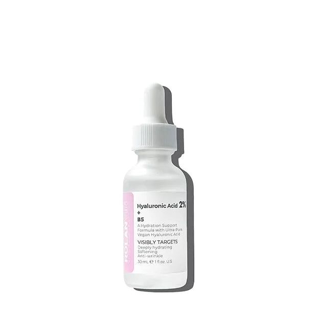 ROLANYIN Hyaluronic Acid 2% + Vitamin B5 Facial Serum for Intense Hydration Plumping and Nourishing Soothing Anti Aging Be...