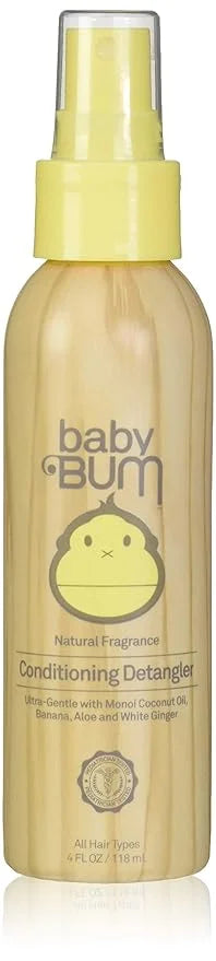 Baby Bum Baby Bum Conditioning Detangler Spray - Leave-in Conditioner â€“ Natural Fragrance - Gentle & Safe With Soothing ...