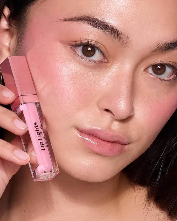 MCoBeauty LipLights Shine Gloss, Clear, Gloss for Irresistible Lips, Vegan, Cruelty Free Cosmetics - Product Image