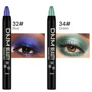Kaely 2Pcs Cream Eyeshadow Sticks Set for Eyes Waterproof,Blue Shimmer & Green Shimmer Matte Eye shadow Stick Pencil Pen B...