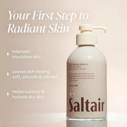 Saltair Body Wash, Salt Water Vanilla 2-Pack. Moisturizing Body Cleanser with Monoi Oil and Cupuacu Butter. Luxury Shower ...
