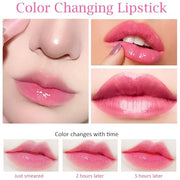 evpct 2Pcs Aloe Vera Tinted Lip Balms PH Lip Color Changing Lipstick Balm Stain Gift Set Queen for Women Girls Korean Mood...