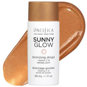 Pacifica Sunny Glow Liquid Face Bronzer Drops - Face Makeup Bronzing For Face & Cheeks for Instant Sun-Kissed Glow - Vitam...