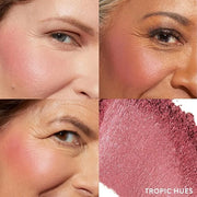 LAURA GELLER NEW YORK Baked Blush-n-Brighten Marbleized Blush for Cheeks - Tropic Hues - Satin Finish - Buildable Color - ...