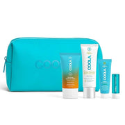 COOLA Organic Sunscreen and Lip Balm SPF 30 Sun Essentials Kit, Dermatologist Tested and TSA Approved, Vegan and Gluten Fr...