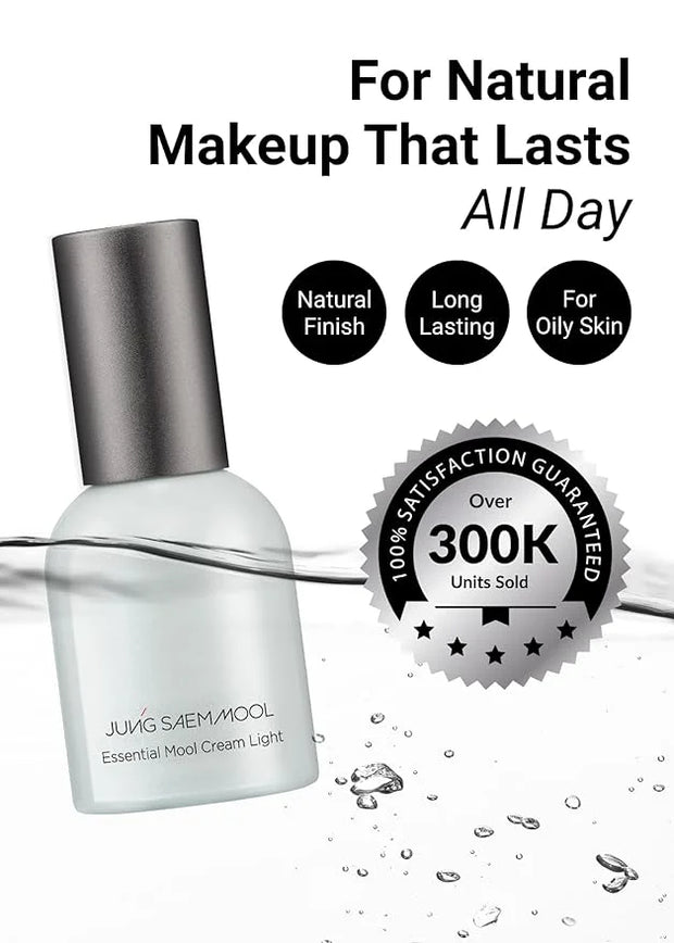 [JUNGSAEMMOOL OFFICIAL] Essential Mool Cream Light 1 oz | Hydration Moisturizer | for Combination, Oily Skin - Product Image
