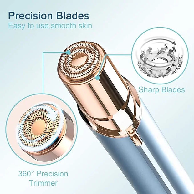 Generation 2 Replacement Heads for Flawless Finishing Touch Hair Removal Tool for Women, Double Ring Blades for Gen 2 Devi...