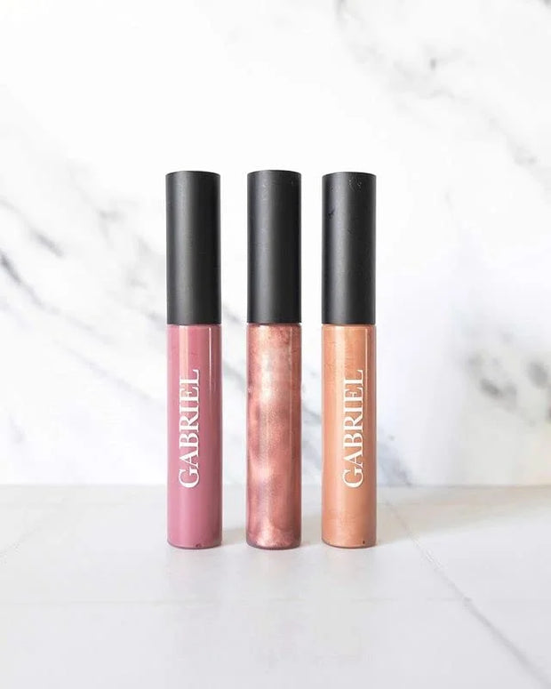 Gabriel Cosmetics Lip Gloss, Natural Lipgloss, Paraben Free, Vegan, Gluten-free,Cruelty-free, Non GMO, High performance an...
