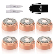 Replacement Heads for Flawless Facial Hair Remover, Gen 2 Replacement Blades Compatible with Finishing Touch Flawless Hair...