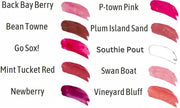 Go Sox! Lip Gloss (.25oz) -Vegan, gluten-free, cruelty-free formula with Aloe, Vitamins C & E, and a refreshing hint of sp...