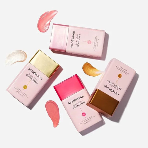 MCoBeauty Super Glow Bronzing Drops, Sun-Kissed Glow for Hydrated Radiance, Vegan, Cruelty Free Cosmetics - Product Image
