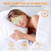 10 Packs of steam Eye Masks, Disposable Heated Eye Masks, Quickly Relieve Eye Fatigue, Suitable for Swollen Eyes, Sleep, T...