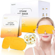 20 Packs Steam Eye Masks for Dry Eyes, Warming Eye Mask, Relief Eye Fatigue & Dark Circle, Heat Sleep Eye Mask for Puffy E...