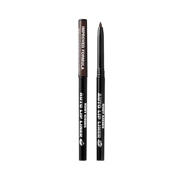 Ruby Kisses Auto Lip Liner (Dark Brown) - Product Image
