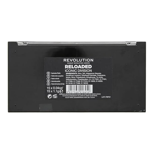Makeup Revolution Reloaded Palette, Makeup Eyeshadow Palette, Includes 5g