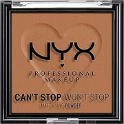 NYX PROFESSIONAL MAKEUP Can't Stop Won't Stop Mattifying Pressed Powder - Mocha - Product Image