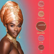 Juvia's Place Lip Gloss Reflect Caramel Rose, Warm Toned Soft Brown, Smooth and Creamy Long Lasting Non-Sticky Luscious Hi...